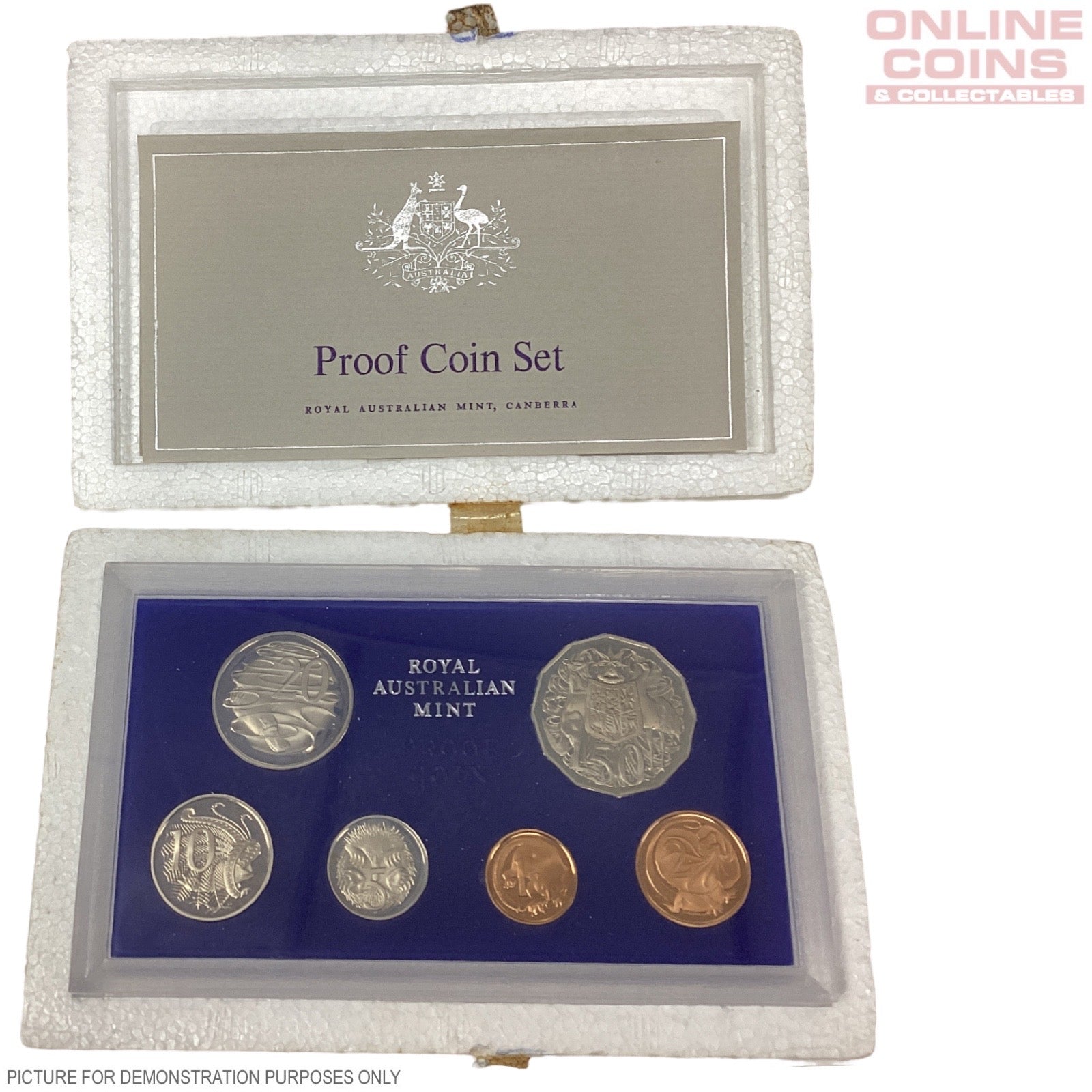 1979 Royal Australian Mint Six Coin PROOF Year Set